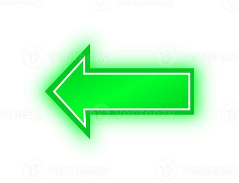 Neon Green Arrow Banner, Neon Arrow 10982964 PNG