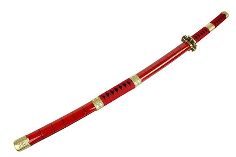 40" Japanese Samurai Red and Gold KATANA Sword Carbon Steel Blade Collectible | eBay