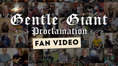 Gentle Giant Reunite Virtually For First Time In 4 Decades For New Video Along With Members of ...