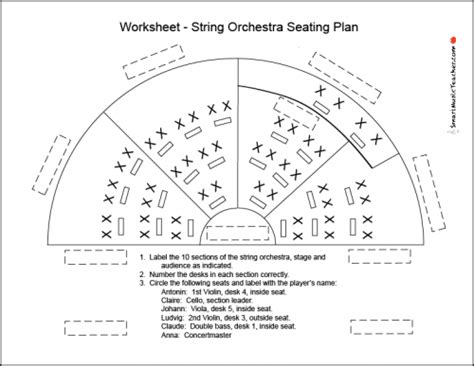 String Orchestra Seating Plan Lesson - Smart String Teacher