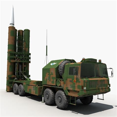 China hq-9 anti-aircraft missiles 3D - TurboSquid 1421412