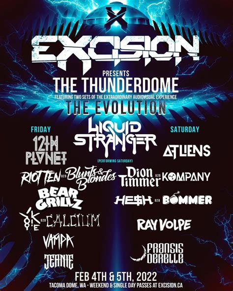 Excision Announces Lineup for Thunderdome in Tacoma | EDM Identity