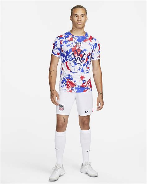 United States 2022 Nike Pre-Match Football Top - Football Shirt Culture - Latest Football Kit ...