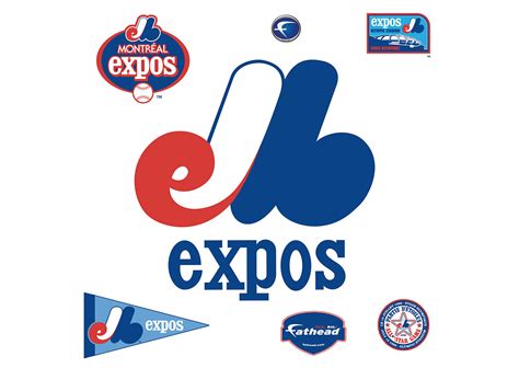 Montreal Expos Classic Logo Wall Decal | Shop Fathead® for Washington Nationals Decor