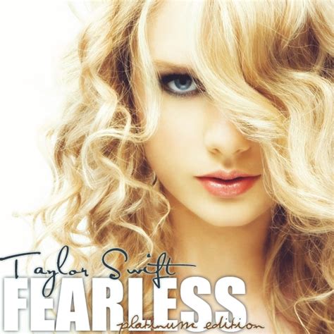 Fearless (Platinum Edition) [FanMade Album Cover] - Fearless (Taylor Swift album) Fan Art ...