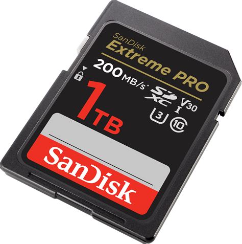 SanDisk Extreme PRO 1TB SDXC UHS-I Memory Card SDSDXXD-1T00-ANCIN - Best Buy