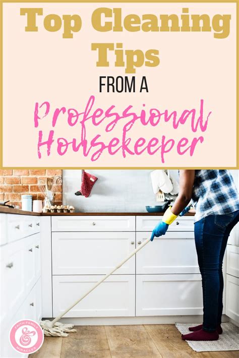 Top Cleaning Tips from a Professional Housekeeper | Cleaning hacks ...