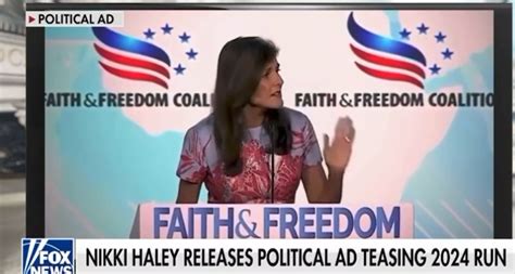 Nikki Haley Releases Teaser Ad for the 2024 Presidential Campaign Against President Trump ...