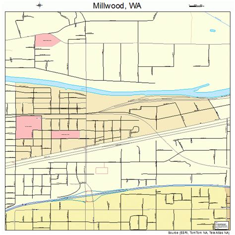 Millwood Washington Street Map 5345985