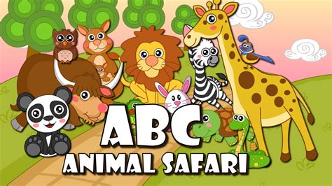 ABC Song - Animal Safari | BabyMoo - YouTube