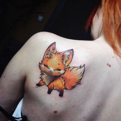 90+ Fox Tattoo Designs For Men And Women | Spiritustattoo.com | Fox ...