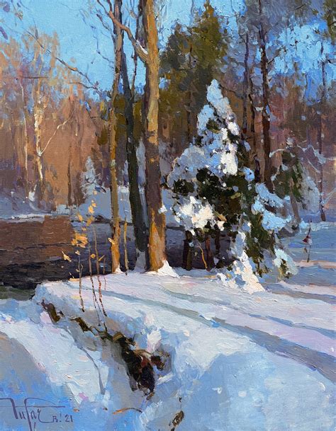 Fresh Snow by Zufar Bikbov | Susan Powell Fine Art