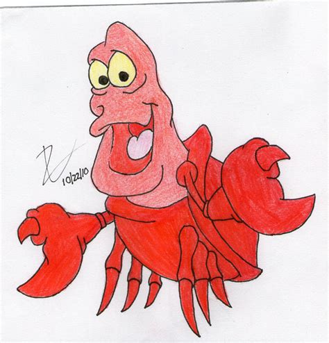 Sebastian The Crab by SeaOtur on DeviantArt