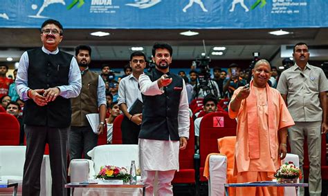 UP CM Yogi Adityanath launches Khelo India University Games 2022 in Lucknow