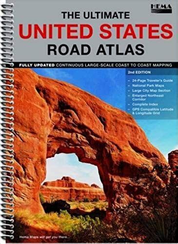 The Ultimate United States Road Atlas: Hema: 9781934006894: Amazon.com: Books | Road atlas ...