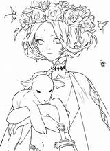 Anime Coloring Pages To Print Out  141 Best Quality sketch template