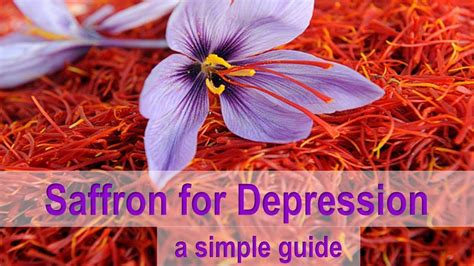 The Benefits Of Saffron For Depression - health benefits