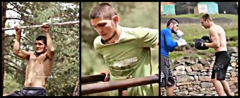 Khabib would live and breathe training when he was younger, rare video ...