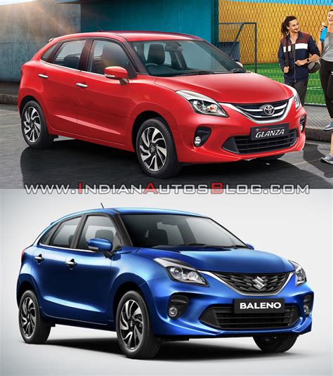 Toyota Glanza And Baleno Compare - Garigos