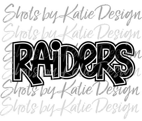 Raiders PNG, Raiders Vector, Digital Raiders Design, Raiders Letters ...