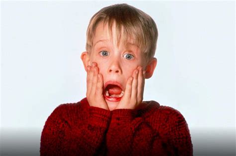 Macaulay Culkin Made a Mask of His Own Face From ‘Home Alone’