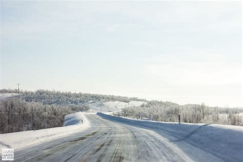 Drifting on icy roads from Norway to Lapland