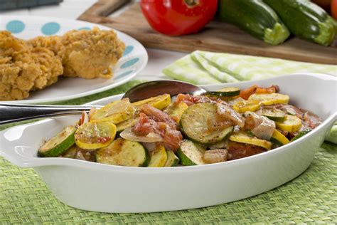 Skillet Summer Vegetables | MrFood.com