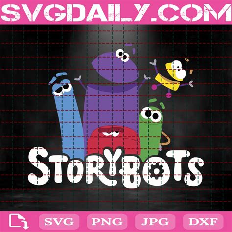 Ask The Storybots, Storybots Super Songs, Beep Storybots, Boop Storybots, Bing Storybots - Svg ...