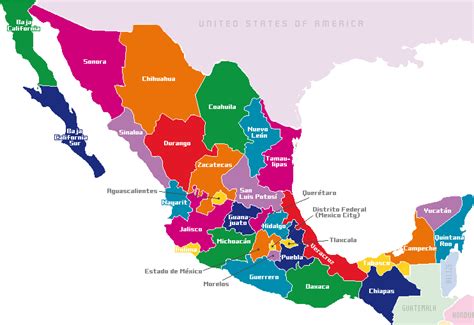 MAPAS DE MÉXICO :: TURISMO CULTURAL