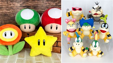 Sanei Boeki Announces Super Mario All Star Collection Plushies Featuring Power-Up Items And The ...