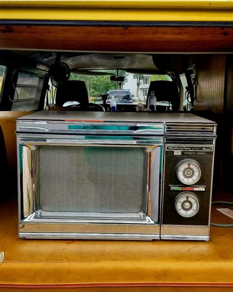 Are we posting old microwaves now? My daily use microwave I picked up from my grandma when she ...