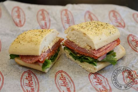 Tim Hortons Extreme Italian Sandwich