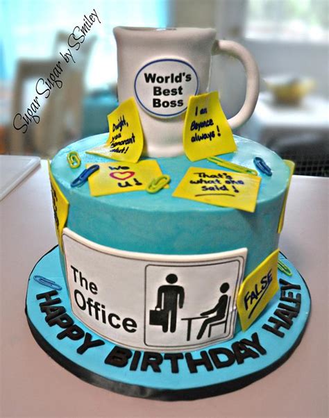 "The Office" Birthday Cake - Decorated Cake by Sandra - CakesDecor