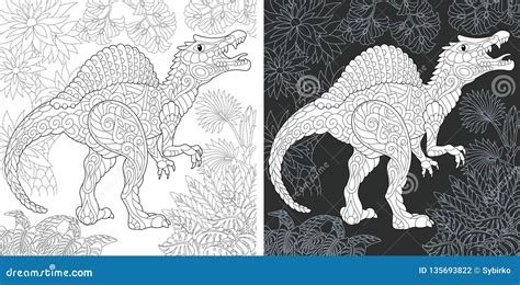 Spinosaurus Coloring Page Printable