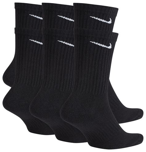 Nike 6 Pack Performance Cotton Crew Socks in Black for Men - Lyst