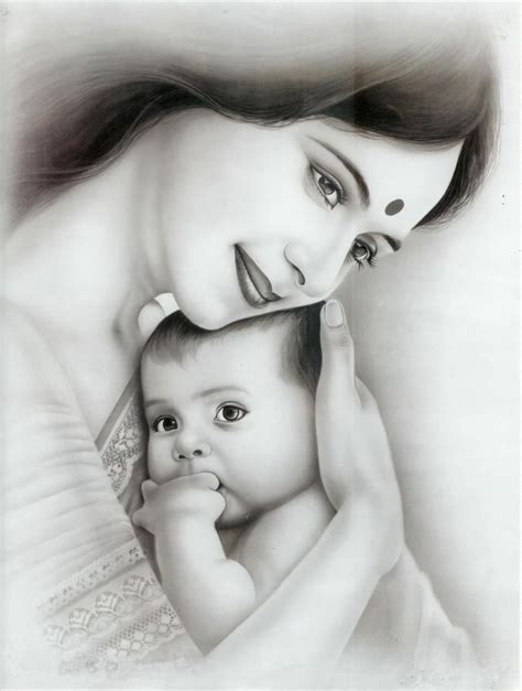 mother and baby Gallery | Mother and baby paintings, Mother and child ...