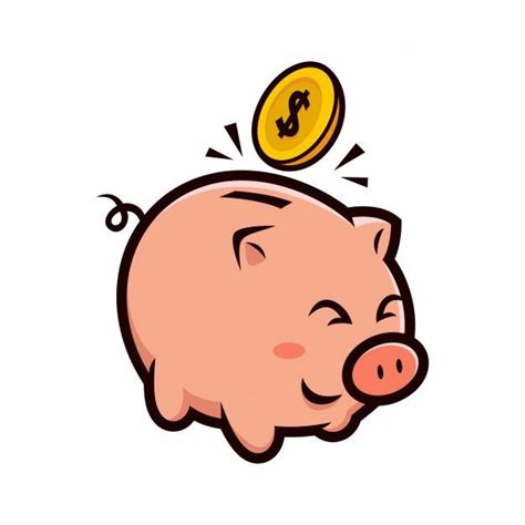 Premium Vector | Happy Piggy Bank Mascot Design | Diseño de mascota, Concepto de finanzas ...