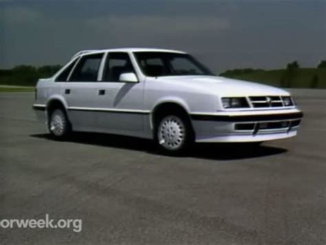 IMCDb.org: 1986 Dodge Lancer Pacifica in "Motorweek, 1981-2020"