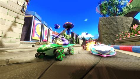 Team Sonic Racing shows off new Market Street track