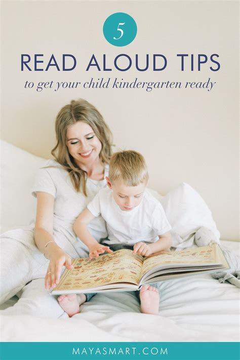 Five Reading Aloud Tips to Get Your Child Kindergarten Ready | Kindergarten kids, Kids literacy ...