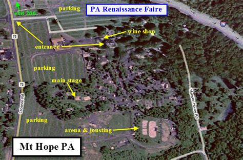 Pa Renaissance Faire Map - Map San Luis Obispo