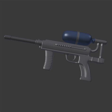 3D paintball gun - TurboSquid 1191188