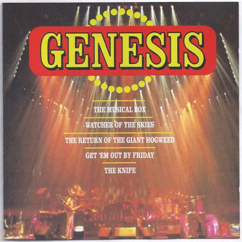 Genesis - Live (1995, CD) | Discogs