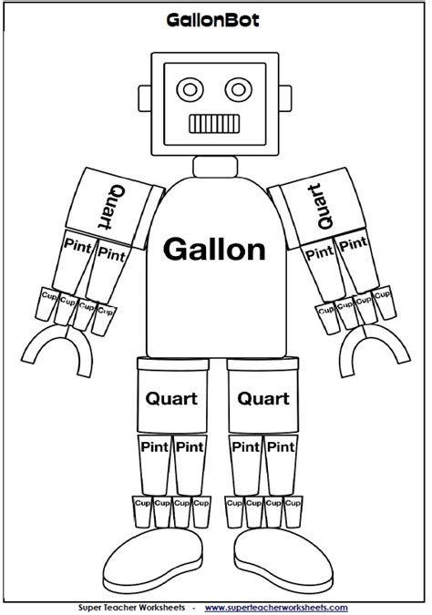 Gallon Bot Worksheet - prntbl.concejomunicipaldechinu.gov.co