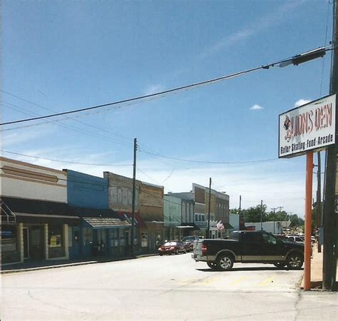 Gravette Street Scene - Encyclopedia of Arkansas