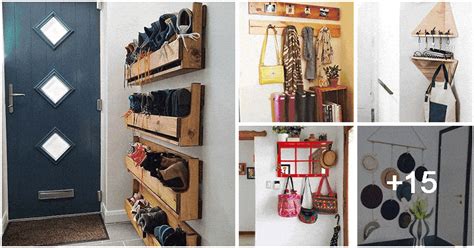 20 DIY Entryway Storage Ideas