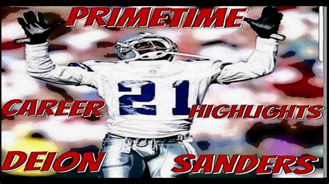 Deion Sanders NFL Career Highlights - YouTube