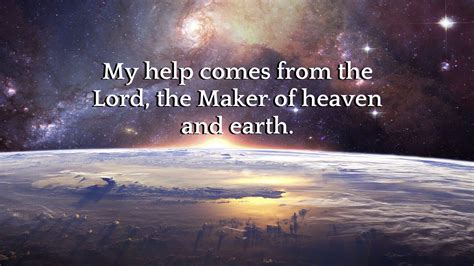 My Help Comes From The Lord, The Maker Of Heaven And Earth HD Jesus Wallpapers | HD Wallpapers ...