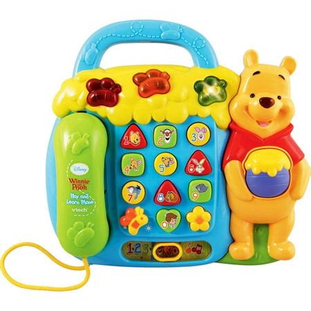 VTech - Winnie the Pooh Play & Learn Phone - Walmart.com