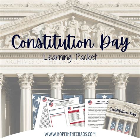 Constitution Day - Hope In The Chaos